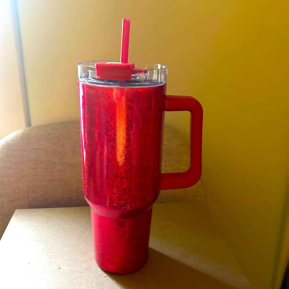 Simply Modern Tumbler Pink Metallic Stainless Steel tumbler